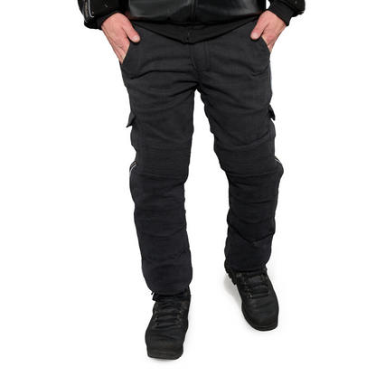 Cargo Jeans Kevlar Skinny  "Venom Schwarz"