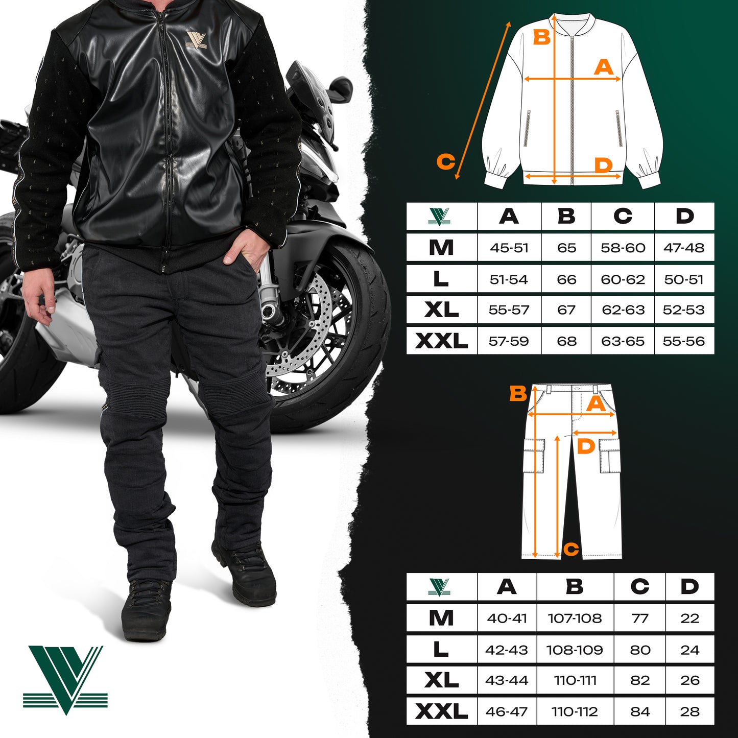 Kevlar Anzug Schwarz